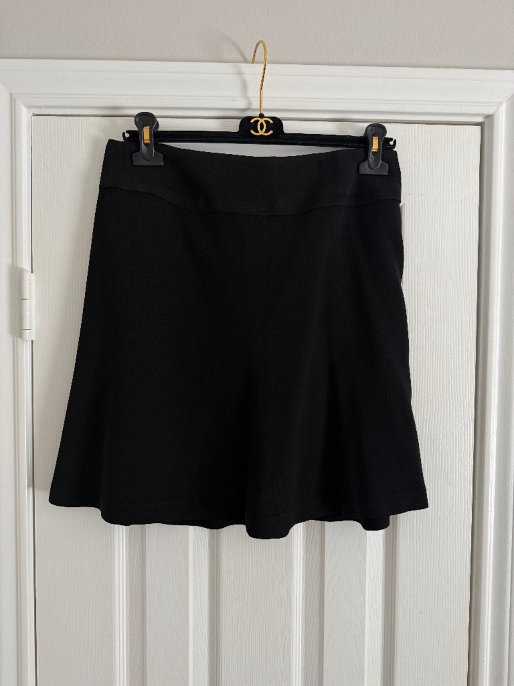 Vintage CHANEL Black Mini Skirt - Altered